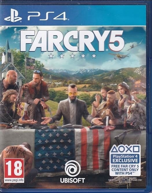 Far Cry 5  - PS4 (A Grade) (Genbrug)